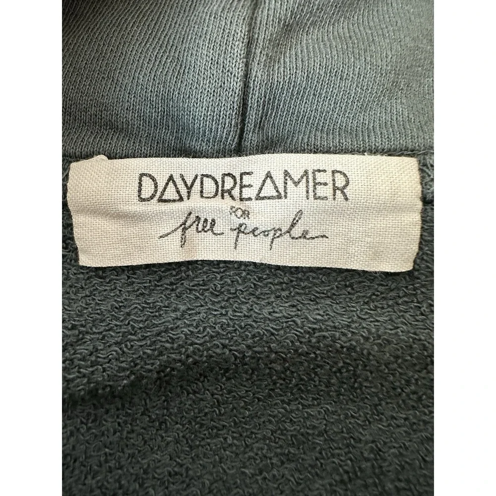 Free People DAYDREAMER X REVOLVE‎ Flocked Rolling Stones Hoodie Sweatshirt XS - Picture 4 of 10